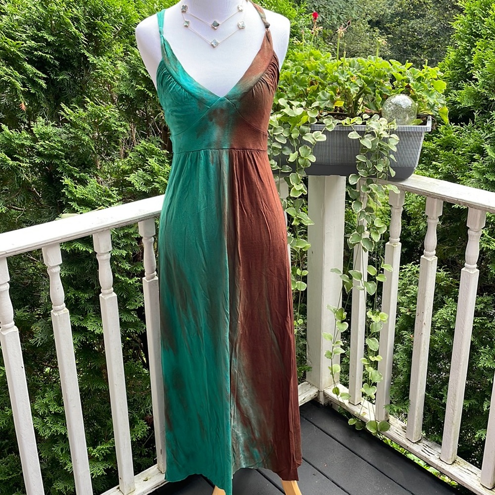 Zinc criss cross back Maxi Dress